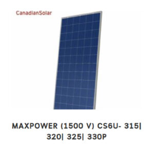 Canadian Solar's new 1500 V